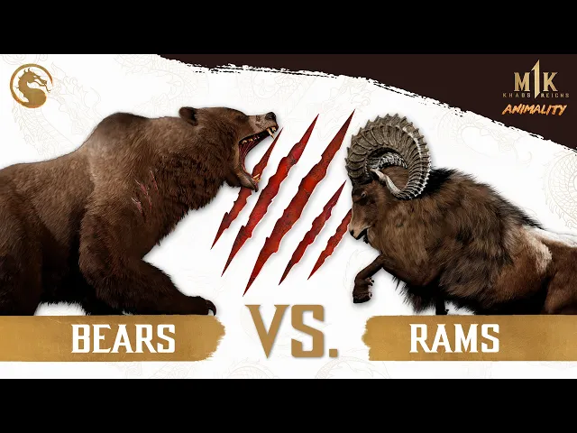 Mortal Kombat 1: Khaos Reigns - Bears vs. Rams Animality Reveal