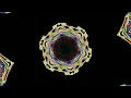 White Nights by Joseph Beg. Soothing and relaxing music & Mandelbulb kaleidoscope animation