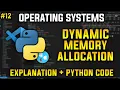 Dynamic Memory Allocation in Python Operating Systems
