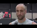 Manu Ginobili becomes emotional discusses death of Erin Popovich