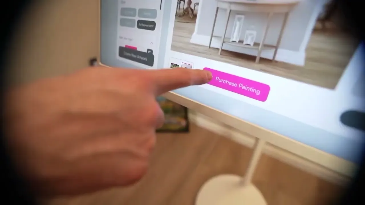 AIAIO - Custom Artwork Kiosk