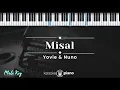 Download Lagu Misal - Yovie \u0026 Nuno (KARAOKE PIANO - MALE KEY)