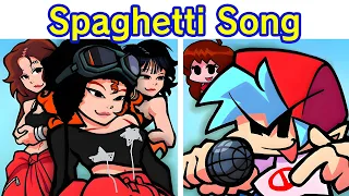 friday night funkin spaghetti song fnf update x le sserafim kpop girls english subtitles 