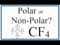 Is CF4 Polar or Non-polar Carbon Tetrafluoride