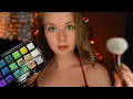 ASMR Feestelijke kerstglamour ✨ Borstels, tikjes en gefluister