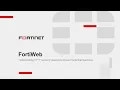 FortiWeb Implementing HTTP security headers to prevent potential injections
