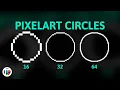 How to Create Pixelart Circles - Aseprite Tutorial