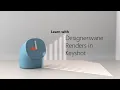 Render a simple scene in Keyshot