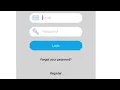React native login form with validating fields with full example