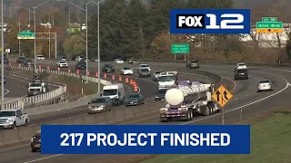 ODOT completes all major elements of OR 217 Auxiliary Lanes Project