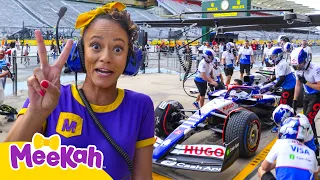 Meekah Explores Formula 1 Racing | Blippi and Meekah Best Friend Adventures | Educational Videos