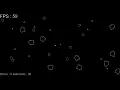 Remake of Atari Asteroids 1978 with Unity and C plugin in a week