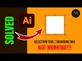 Can t move objects in illustrator Problem Solved Hide Bounding Box Solution Annoying Illustrator