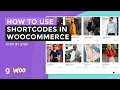 How to Use and Customize WooCommerce Shortcodes EASY