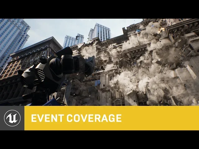 Chaos High-Performance Physics and Destruction System Full-length Demo | GDC 2019 | Unreal Engine