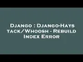 Django Django -