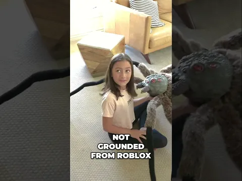 Kid Names Spider 'Rudolph' & Dads Hilarious Reaction! Roblox Grounded