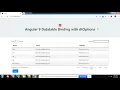 Angular 9 Datatable Binding with dtOptions