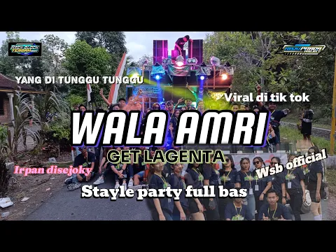 Download MP3 DJ TERBARU AREK BLOCK TENGAH || WALA AMRI GET LAGENTA STAYLE PARTY FULL BASS || IRPAN DISCJOKY