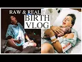 OUR LIVE BIRTH VLOG Raw Real Induction at 40 Weeks POSITIVE LABOR DELIVERY Yami Mufdi