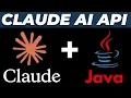How to Use Claude AI API with Java Spring Boot Tutorial