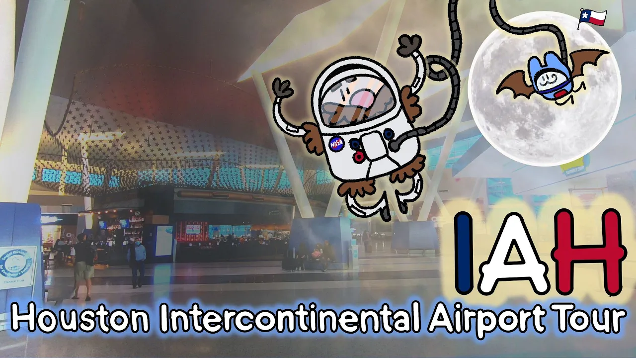 Getting Around Houston Intercontinental Airport - Complete HD Airport Tour