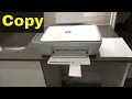 How To Copy On HP Deskjet 2742e Printer-Full Tutorial