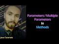 How to pass parameters in method Java Tutorial