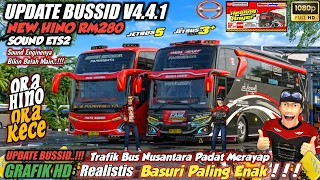 new update obb bussid v4 4 1 sound hino rm280 ets2 more realistic hd graphics basuri viral