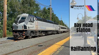 Railfanning NJ Transit at Bay Head Station August 2025
