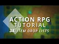 GameMaker Studio 2 Action RPG Tutorial Episode 38 Item drop lists
