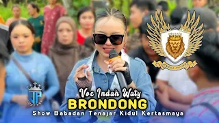 brondong indah waty angga putra show babadan tenajar kidul kertasmaya