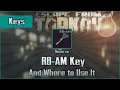 RB-AM Key and Use Location - Reserve