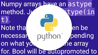 How to convert a boolean array to an int array