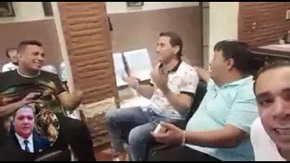 احمد شيبة وعبد الباسط حموده ومحمود الليثى يغنوم ل عدوية واحلا سلطانه هنا وبس فى نوادر الغم 