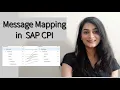 Message Mapping SAP Cloud Integration Platform