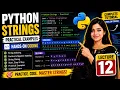 Python Full Course for Beginners Lecture 12 Python Strings Practical Examples