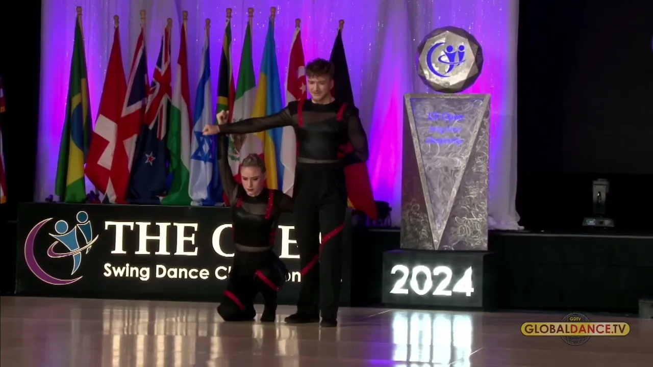 Victor Aitman and Evelina Lundberg - Rising Star Finalist - The Open 2024