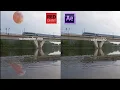 how to add realistic water reflections in after effects VFX suite