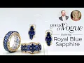 Gems En Vogue Michael Valitutti Libby Floyd brings you Royal Blue Sapphire