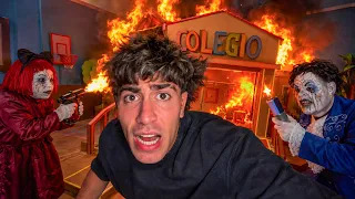 LOS MUÑECOS MALDITOS DESTRUYERON EL COLEGIO DE CARTON DE ALEJO IGOA