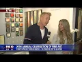 FOX 10 Phoenix s Cory McCloskey visits the Celebration of Fine Art 2019