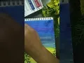 Download Lagu New watercolor scenrey🏞️ penting 🖌️ tutorial on youtube step by step mini#short#penting#viral#video