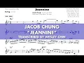 Jacob Chung on "Jeannine" | Solo Transcription (Bb)