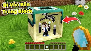 Minecraft Nhưng Mình Đi Vào Bên Trong Block...