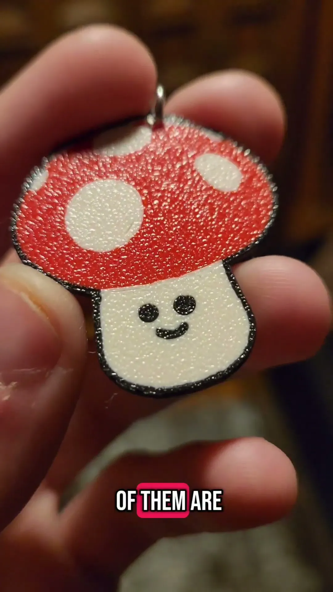 Mushroom Keychains!