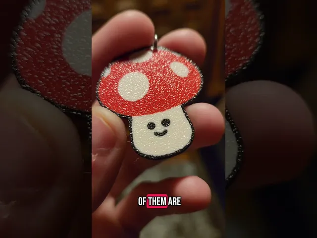 Mushroom Keychains! video thumbnail