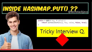 Inside HashMap put in Java Hindi Collection interview series techstackjava
