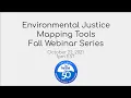 An Introduction to Environmental Justice and EJSCREEN October 2021