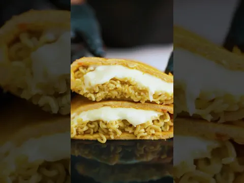 Cheesy Maggi Omelette | Maggi + Eggs + Melted Cheese | YouWantSome #food #indianfood #recipe